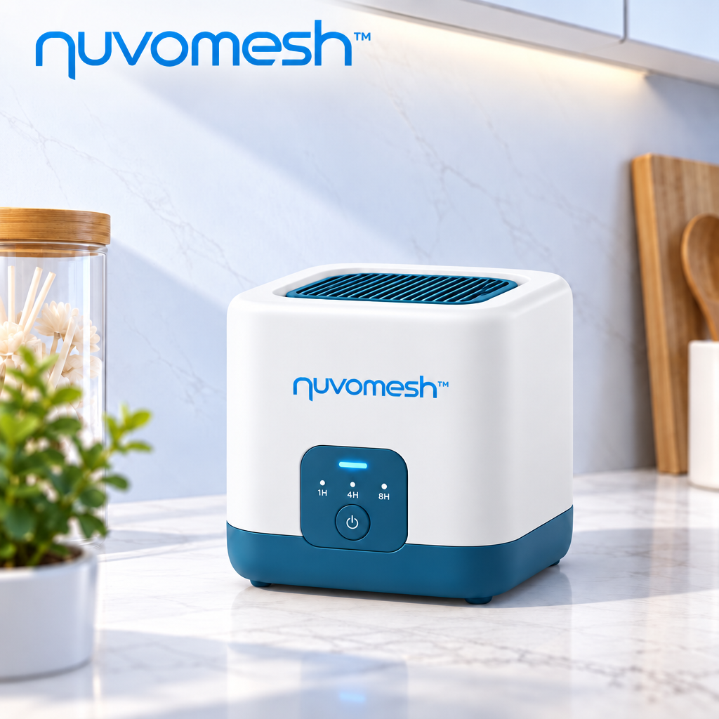 nuvomesh™ Automatic Fragrance Diffuser with Adjustable Timer and Mist-Free Design