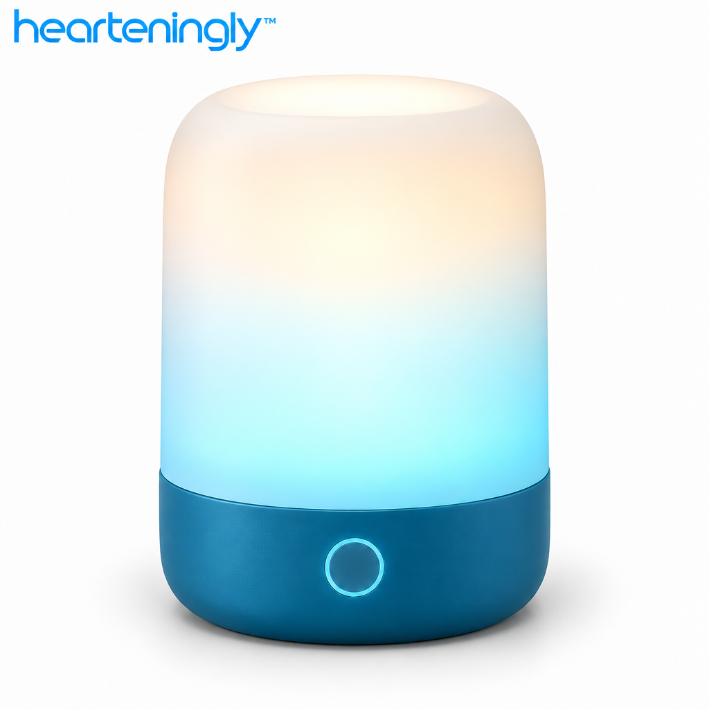 nuvomesh™ Smart Bedside Lamp with Color Light Modes and Touch Control